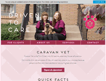 Tablet Screenshot of caravanvet.com